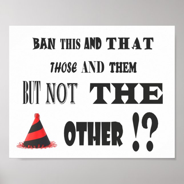 JOKE POSTER TYOE RED AND BLACK WITH WORDS  (Front)