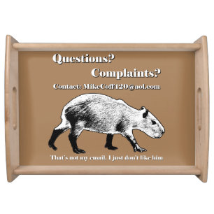 Joke Serving Tray