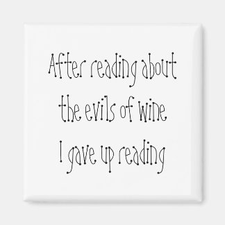 Joke wine quote gifts funny fridge novelty magnets