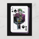 Joker and Batman Spade Playing Card Illustration