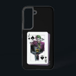 Joker and Batman Spade Playing Card Illustration Samsung Galaxy S22 Case<br><div class="desc">This Killing Joke style Joker and Batman playing card graphic features Joker with a crow bar! Check out this graphic on a t-shirt,  poster,  and many more customizable Zazzle products perfect for gifting or treating yourself!</div>