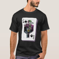 Joker and Batman Spade Playing Card Illustration