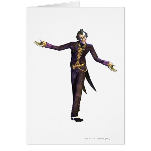 Joker Arms Out Cards (Front)