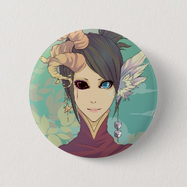 Joker Badge Pinback Button (Front)