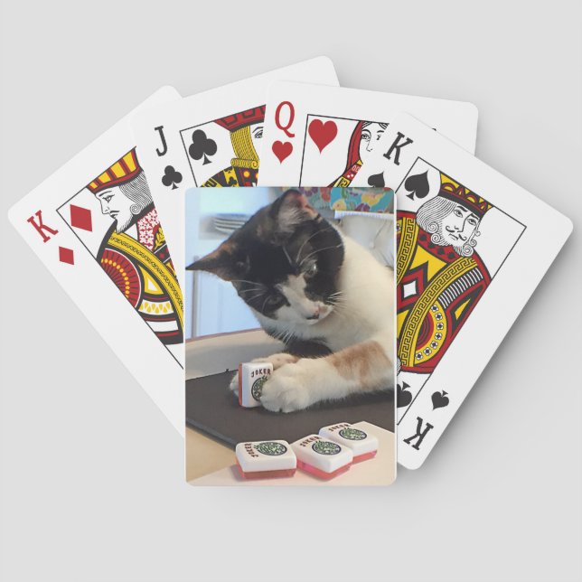 Joker cat poker cards (Back)