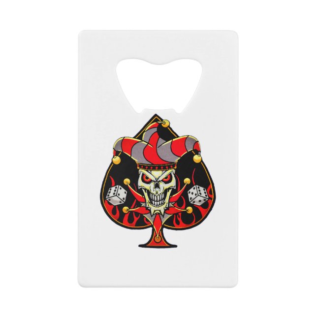 Joker Credit Card Bottle Opener (Front)