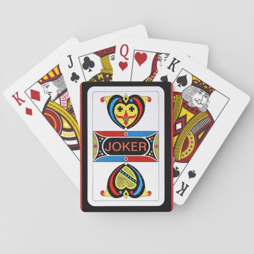 Joker Design Bicycle Playing Cards