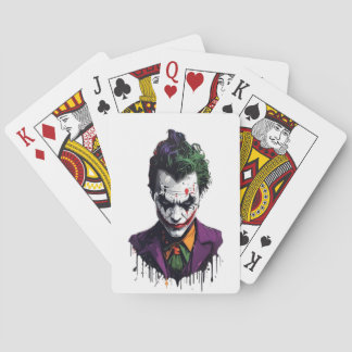 Joker design poker cards
