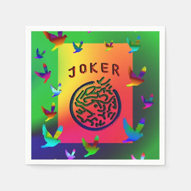 Joker Dreams Napkins (Front)