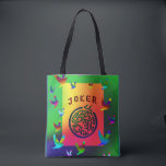 Joker Dreams Tote Bag<br><div class="desc">The bright and durable tote will brighten your day.</div>