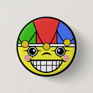 Joker Face Button