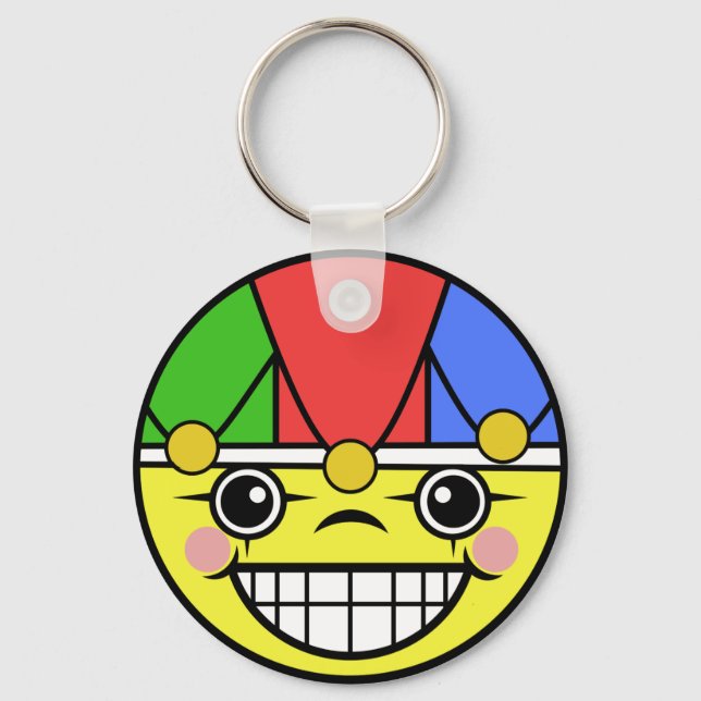 Joker Face Keychain (Front)