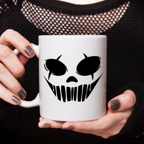 Joker Face Scary Halloween Coffee Mug