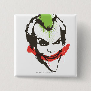 Joker Graffiti Pinback Button