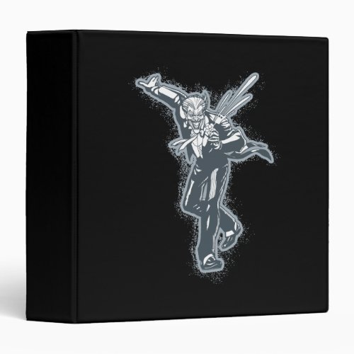 Joker Gray Outline 3 Ring Binder