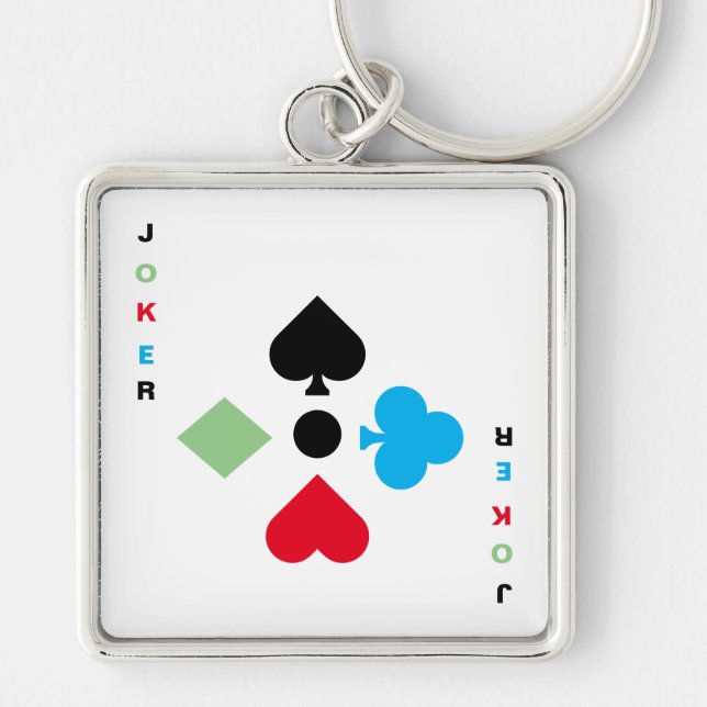 joker keychain (Front)