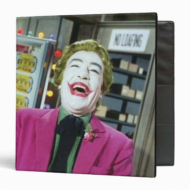 Joker - Laughing 4 3 Ring Binder (Front/Inside)