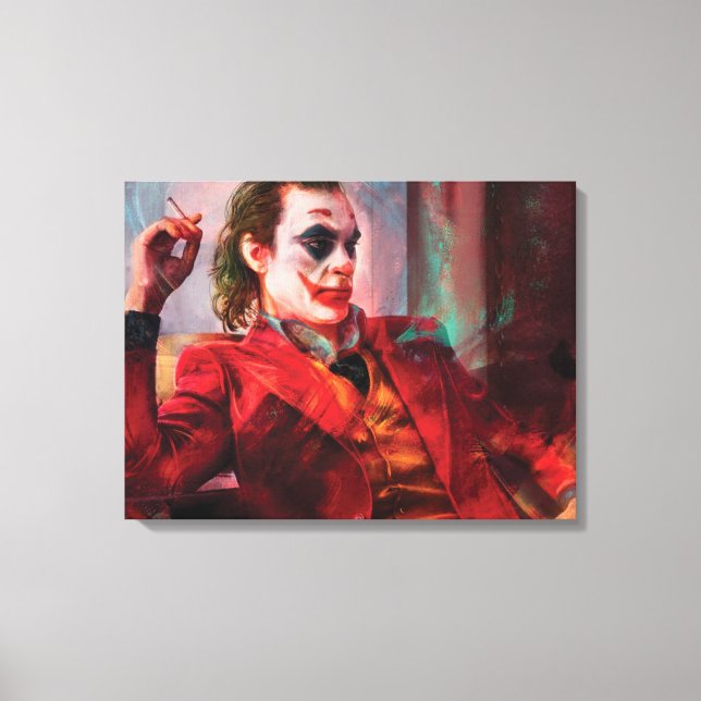 joker movie Premium Wrapped Canvas (Gloss) Print (Front)