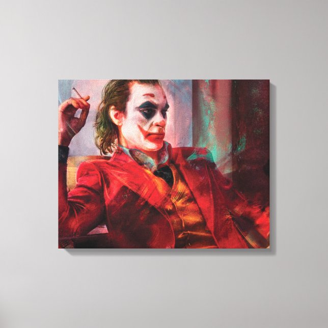 joker movie Premium Wrapped Canvas (Gloss) Print (Front)