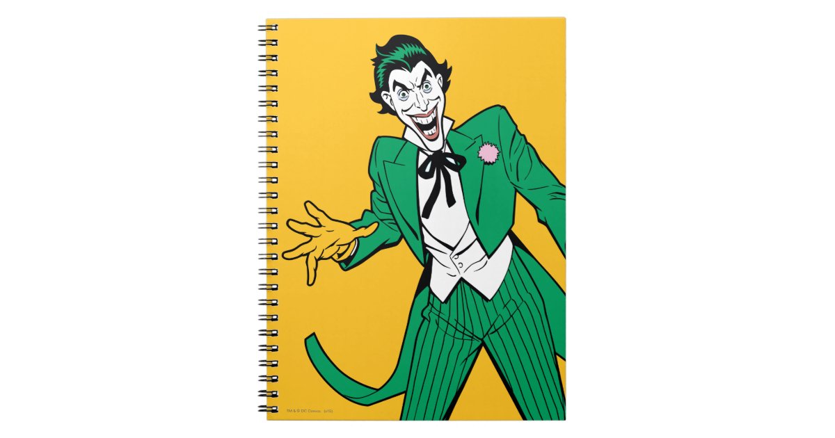 Joker Notebook Zazzle