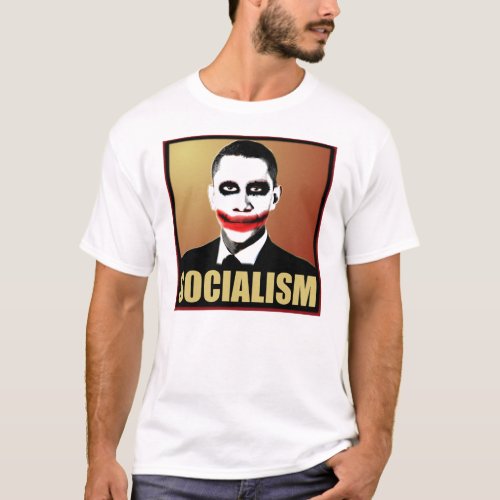 Joker Obama Socialism T_Shirt