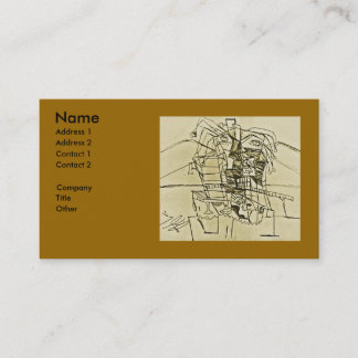 JOKER OF FAUCET NOSE BUSINESS CARD