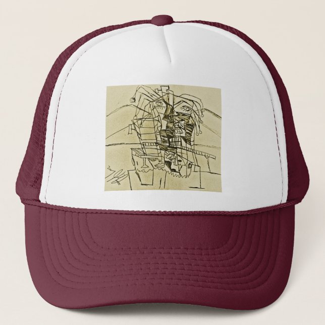 JOKER OF FAUCET NOSE TRUCKER HAT (Front)