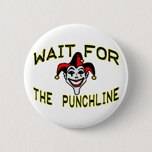 Joker Pinback Button (Front)
