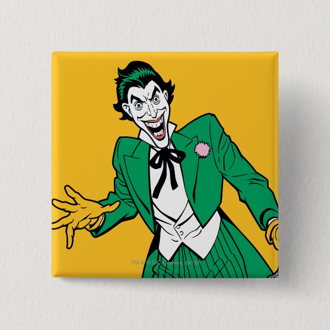Joker Pinback Button (Front)