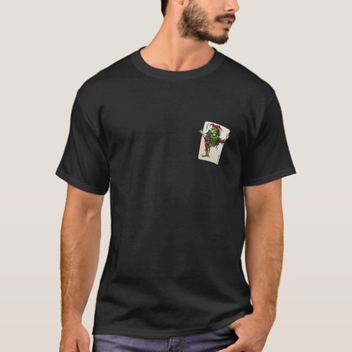 JOKER PLAYING CARD CASINO T_Shirt