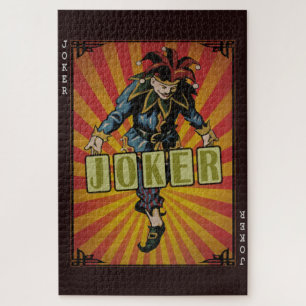 Joker Playing Card Jigsaw Puzzle