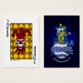 Joker Playing Card (Revised) (Front & Back)