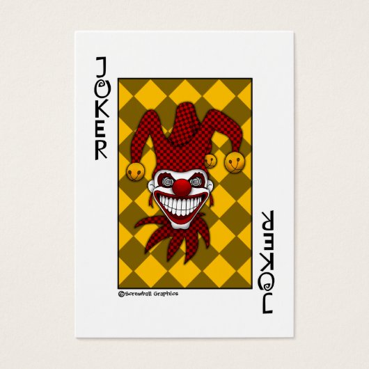 Joker Playing Card (Revised) (Front)