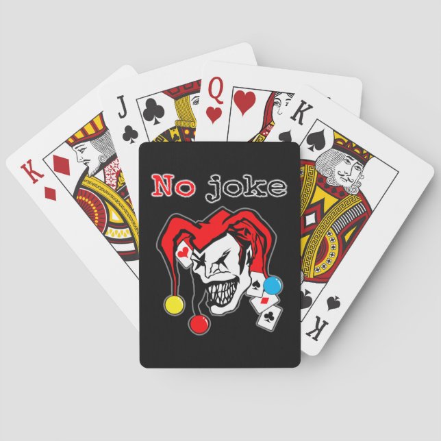 Joker playing cards (Back)
