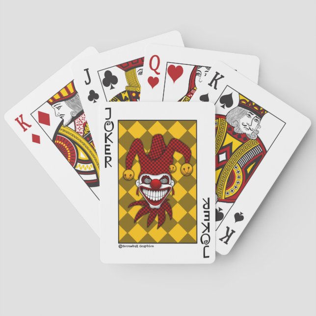 Joker Poker Cards (Back)
