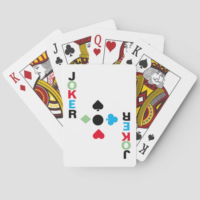 joker poker cards (Back)