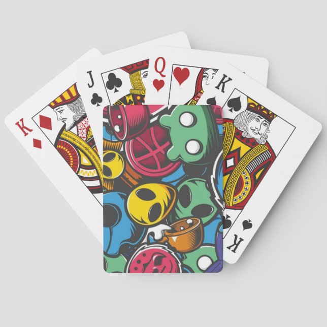 Joker Poker Cards (Back)
