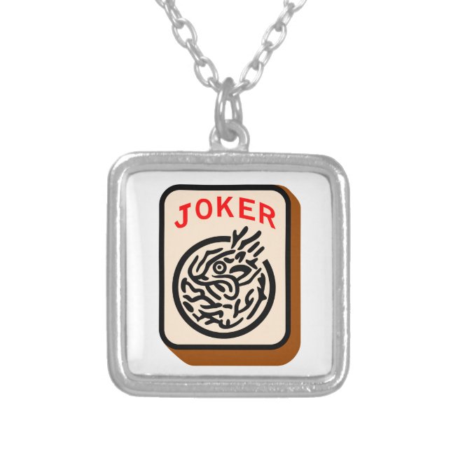 Joker Silver Plated Necklace (Front)