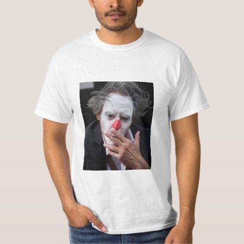 Joker Smoking Cigarette T_Shirt