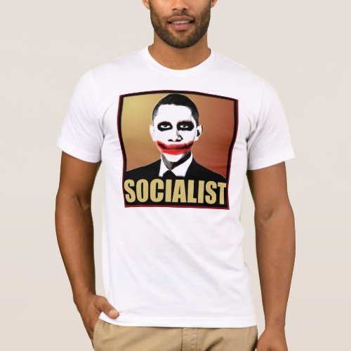 Joker Socialist Obama T_Shirt
