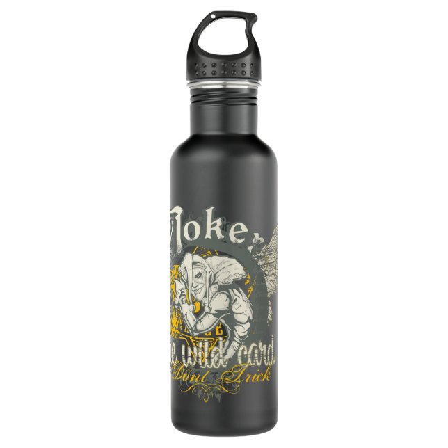 Joker Stainless Steel Water Bottle (Front)