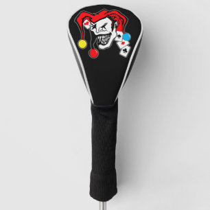joker sticker design  golf head cover_funny cover