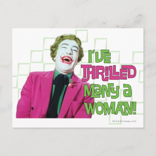 Joker _ Thrill Postcard