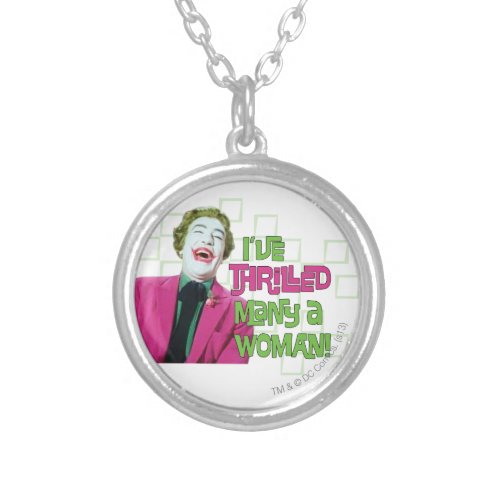 Joker _ Thrill Silver Plated Necklace