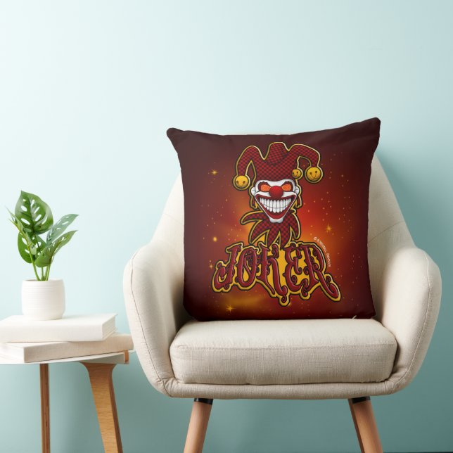 Joker Throw Pillow (Chair)