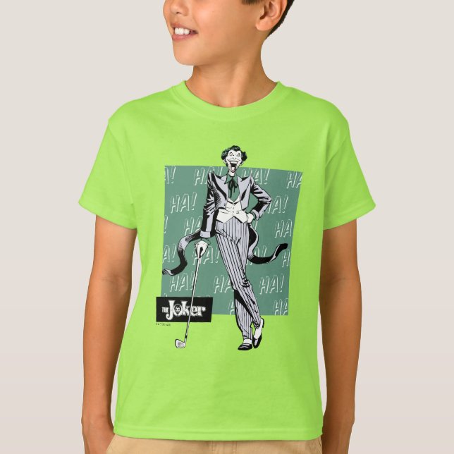 Joker With Golf Club T-Shirt (Front)