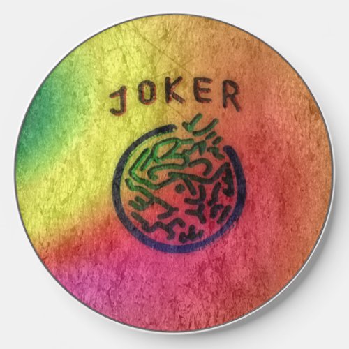 Joker with texture wireless charger 