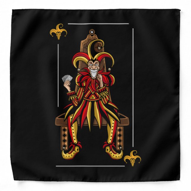 Jokers Wild Bandana (Front)