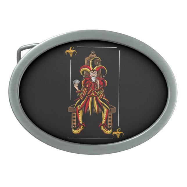 Jokers Wild Belt Buckle (Front)