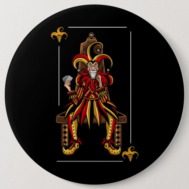 Jokers Wild Button (Front)